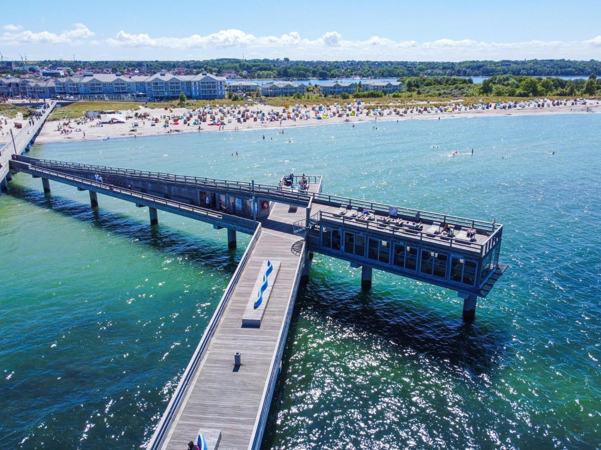 Derzeit Beliebt - Phaenomenaler Ausblick Auf Binnen- Und Ostsee Heiligenhafen Ngoại thất bức ảnh