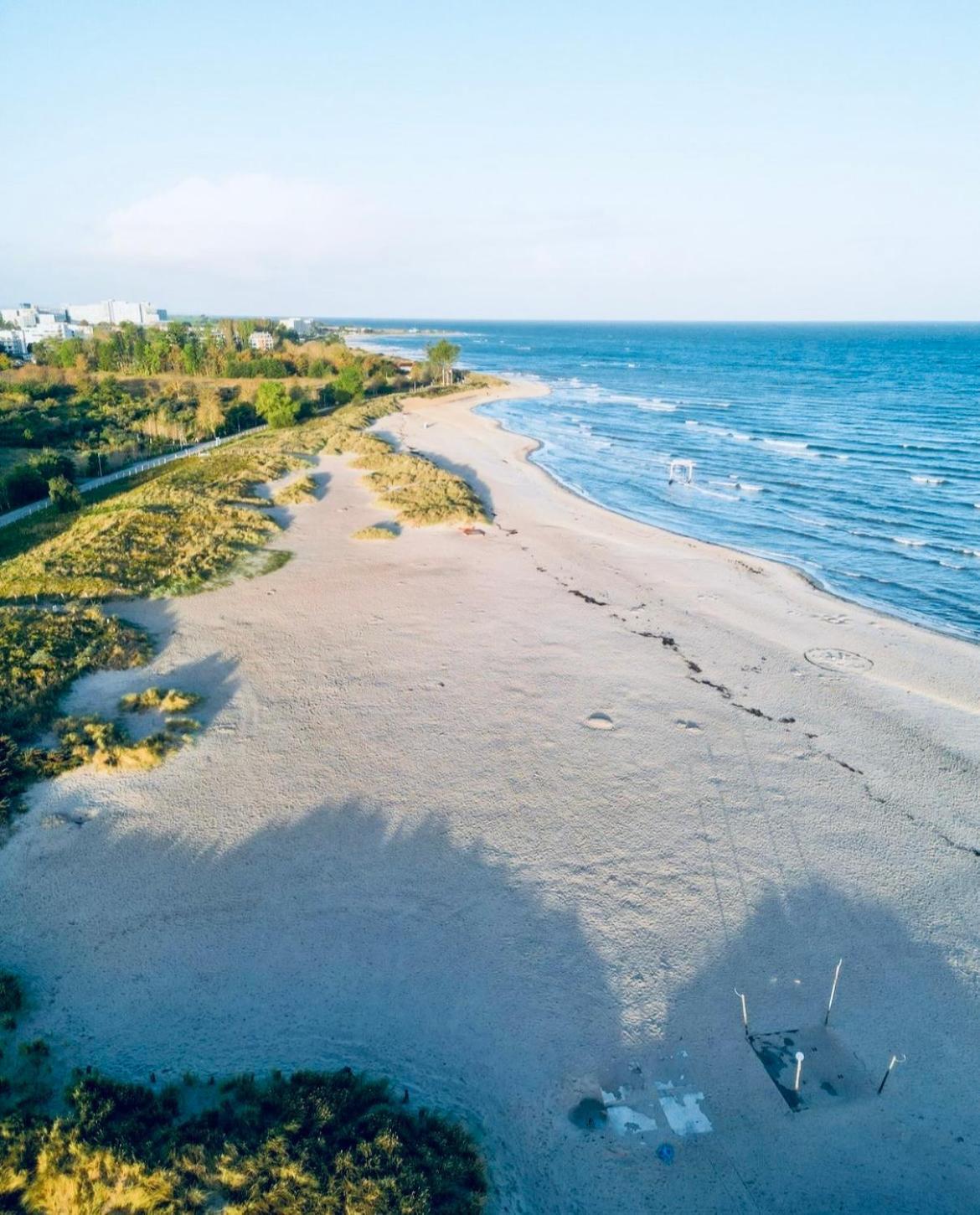 Derzeit Beliebt - Phaenomenaler Ausblick Auf Binnen- Und Ostsee Heiligenhafen Ngoại thất bức ảnh